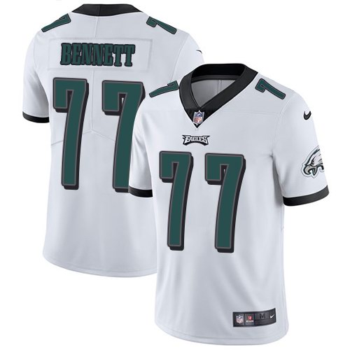Nike Men & Women & Youth Eagles 77 Michael Bennett White NFL Vapor Untouchable Limited Jersey,We sell and wholesale Nike Men & Women & Youth Eagles 77 Michael Bennett White NFL Vapor Untouchable Limited Jersey on line form chian!